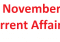 10 November Current Affairs