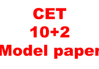 CET MODEL PAPER